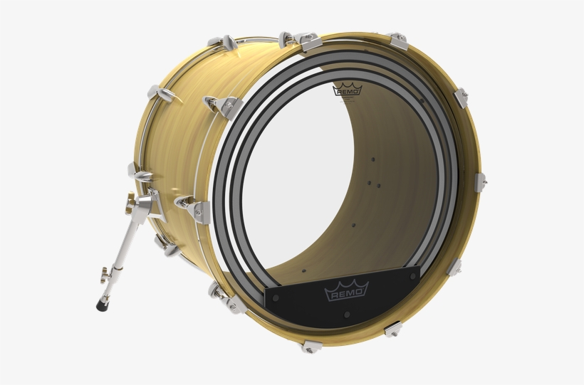 Powersonic® Clear Image - Remo Powerstroke Pro Bass, transparent png download