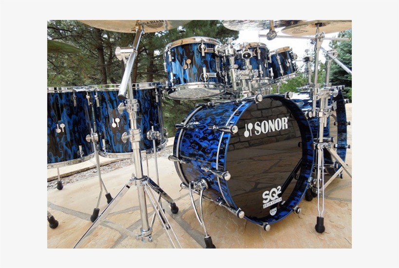 Product - Sonor Sq2 Blue Tribal, transparent png download