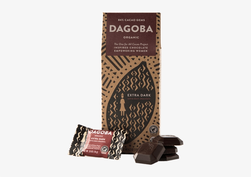 Dagoba Organic 84% Cacao Gems - Dagoba Cacao Gems, transparent png download