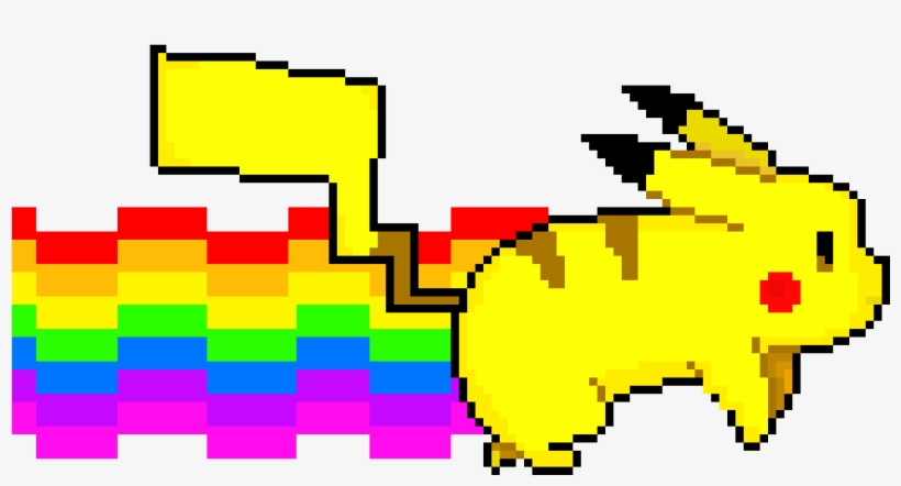 Nyan Pikachu, transparent png download