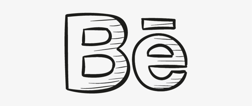 Behance Draw Logo Vector - Icon, transparent png download