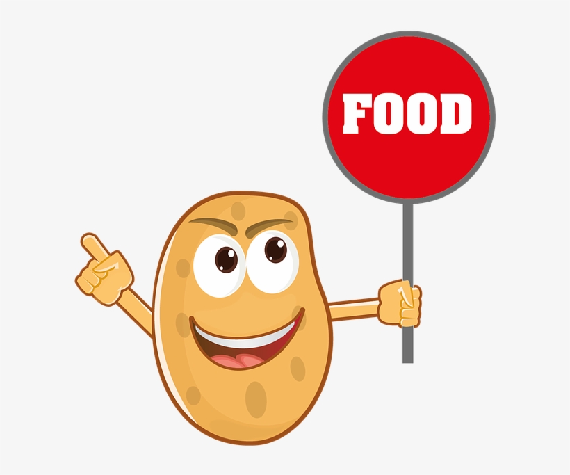 Food Cartoon Images - Potato, transparent png download