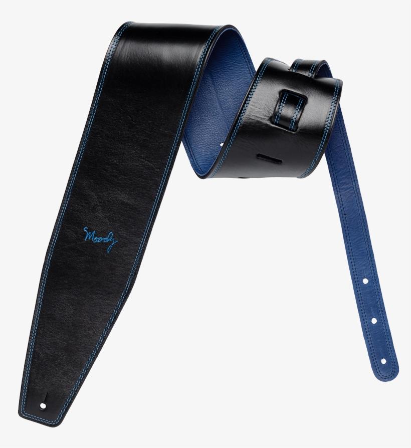 0" Leather Backed Guitar Strap - Strap, transparent png download