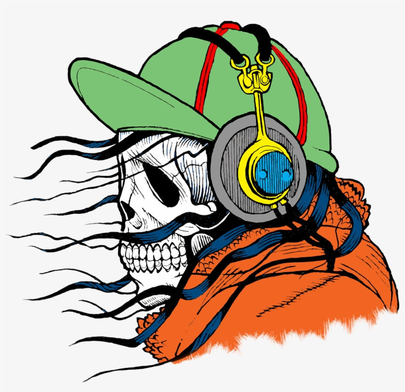 Skull-1313600 1280 - Dj Skull Png, transparent png download