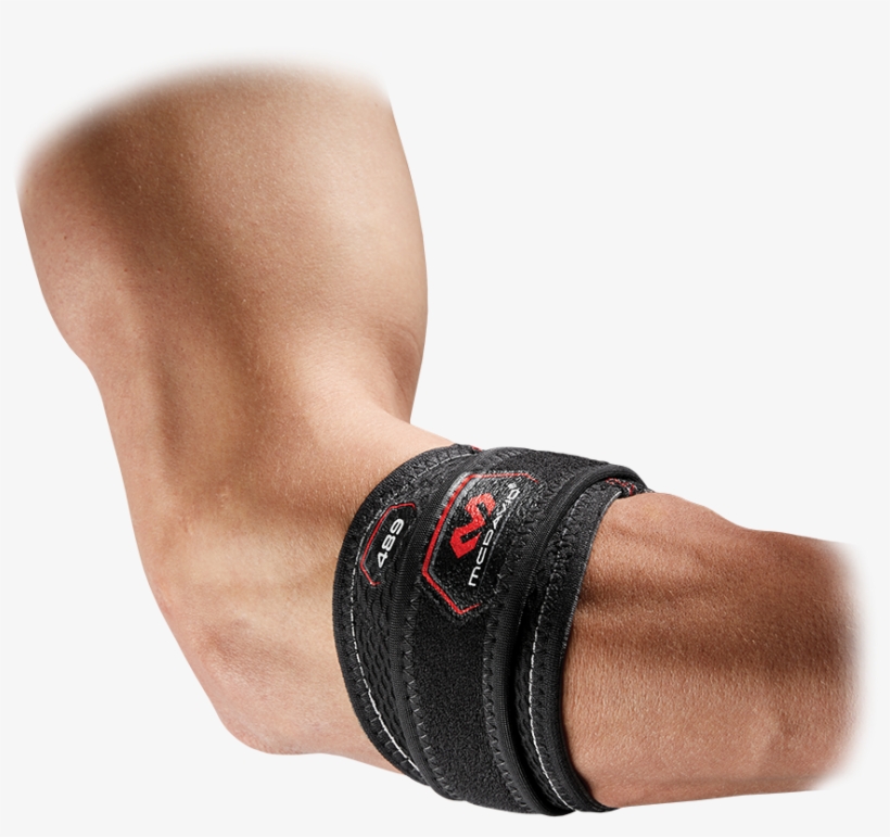 Elbow Strap W/pads - Mcdavid Knee/elbow Pads, transparent png download