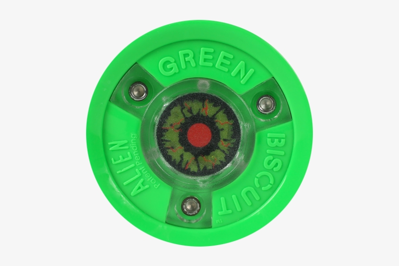 Green Biscuit 'alien' - Green Biscuit Alien Off-ice Practice Puck, transparent png download