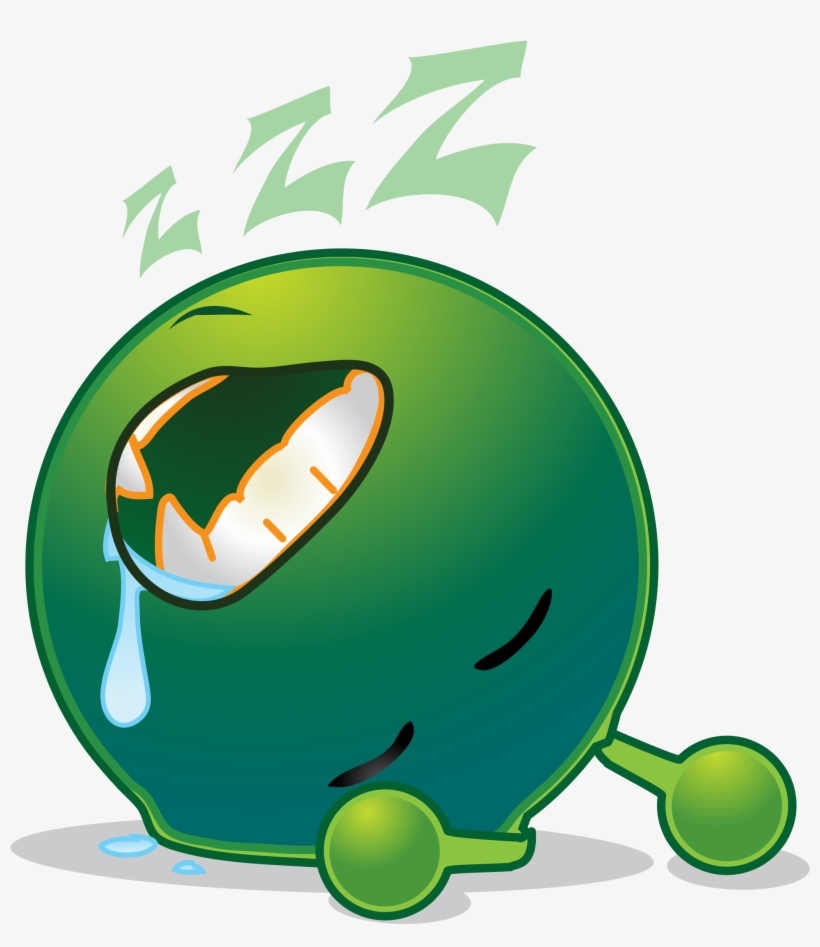 Open - Sleepy Smiley, transparent png download