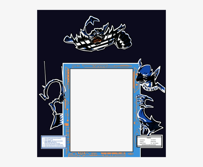 Astro Blaster Bezel - Astro Blaster, transparent png download