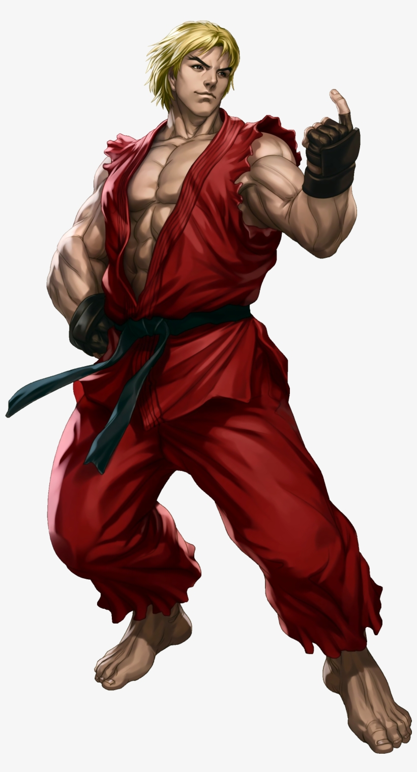 Ken Masters As He Appears In Street Fighter Iii Third - Ken Street Fighter Png, transparent png download