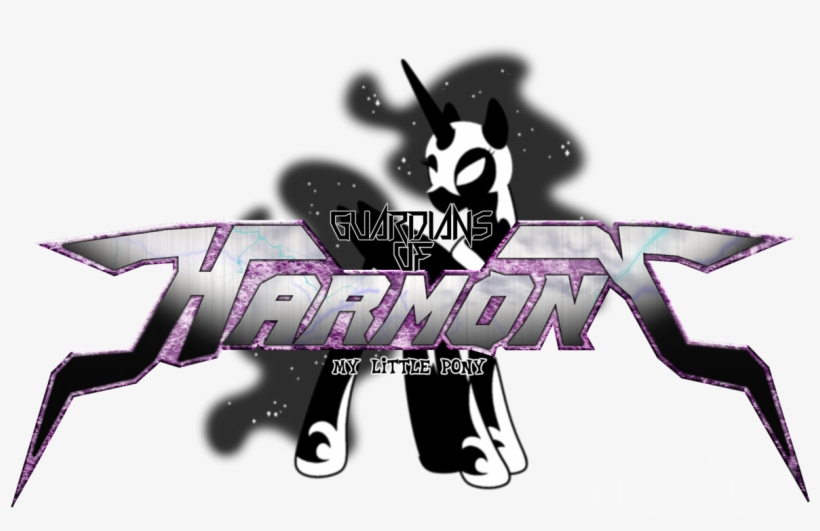 #1086643 - Artist - Adammasterart, Artist - Stabzor, - Mlp Guardians Of Harmony Logo, transparent png download