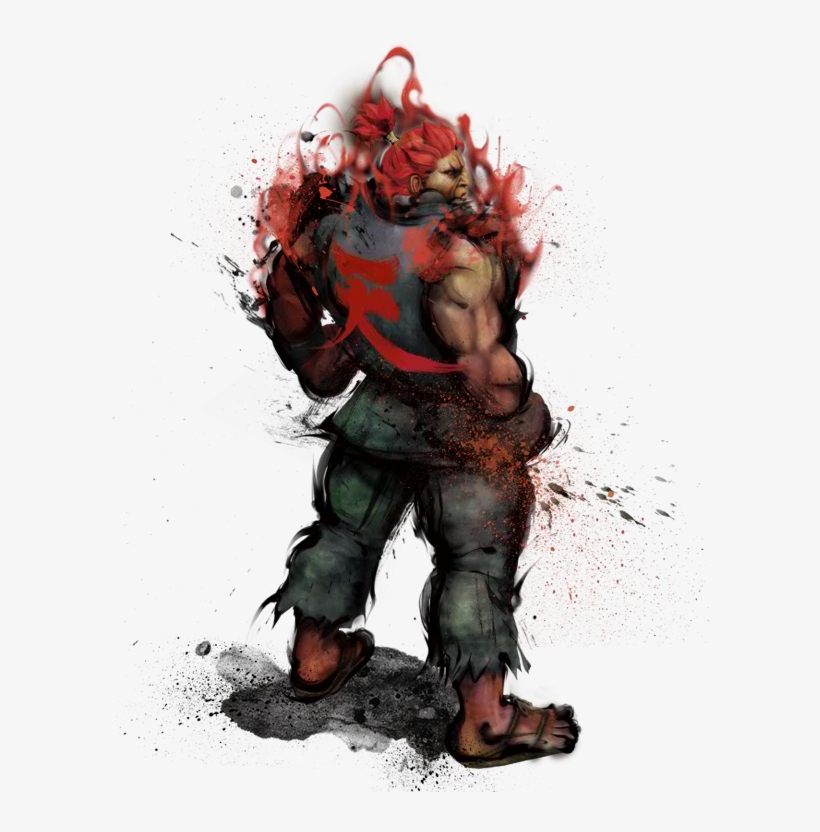 Till Now, The Only Counter To Balance Him Out Was Simply - Akuma Street Fighter, transparent png download