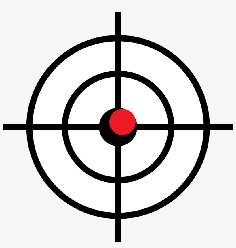 Thumb Image - Bullseye Crosshair, transparent png download