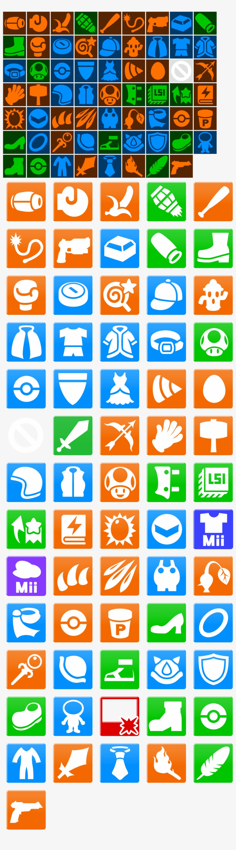 Click For Full Sized Image Custom Part Icons - Smash Bros Customs Icon, transparent png download