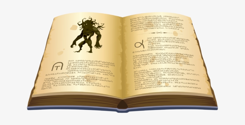 Book Of Prophecies Page B Khx - Kingdom Hearts The Book Of Prophecies, transparent png download