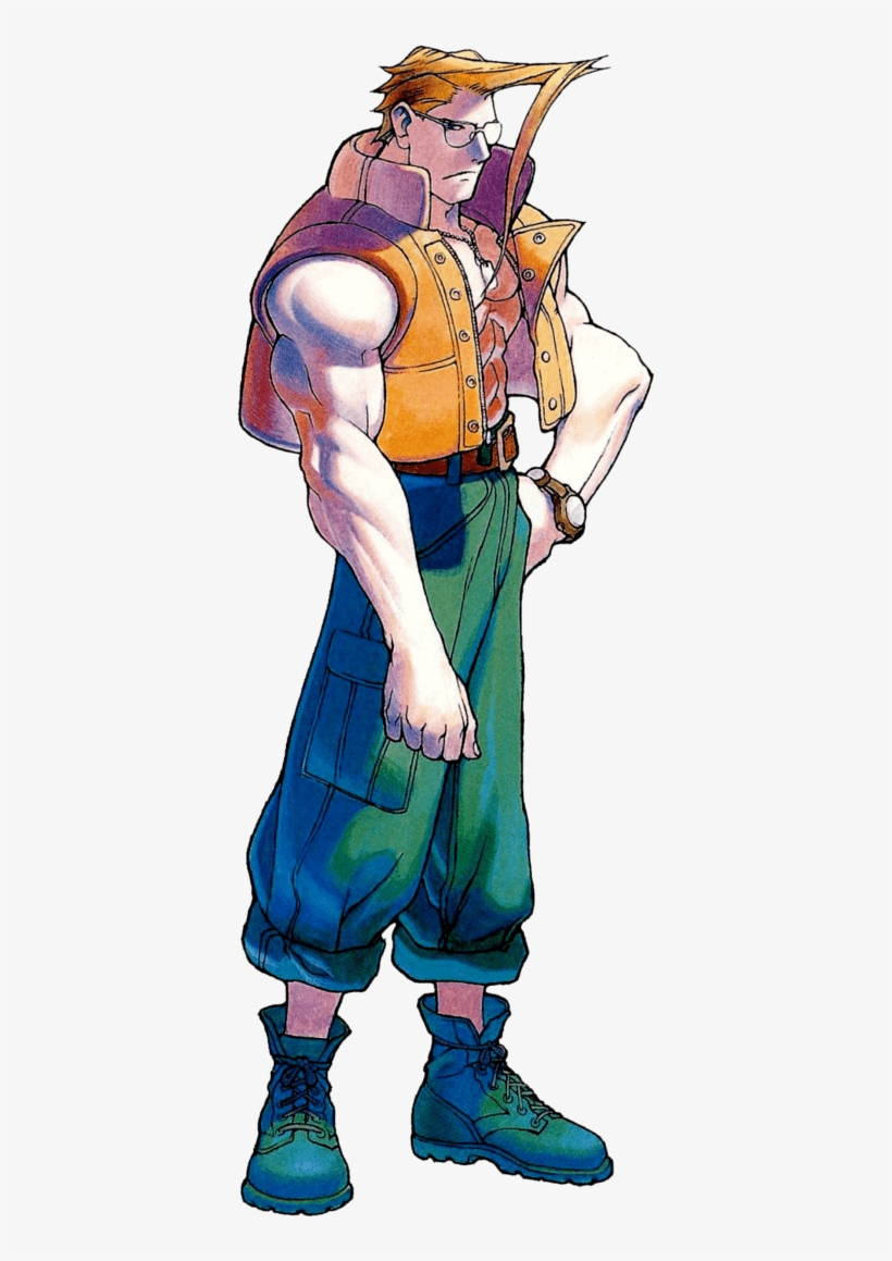 Charlie The Jeff Of All Games Blog Character Spotlight - Nash Street Fighter 3, transparent png download