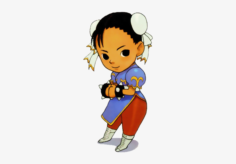 Street Fighter Clipart 1987 Ken - Chibi Chun Li Png, transparent png download