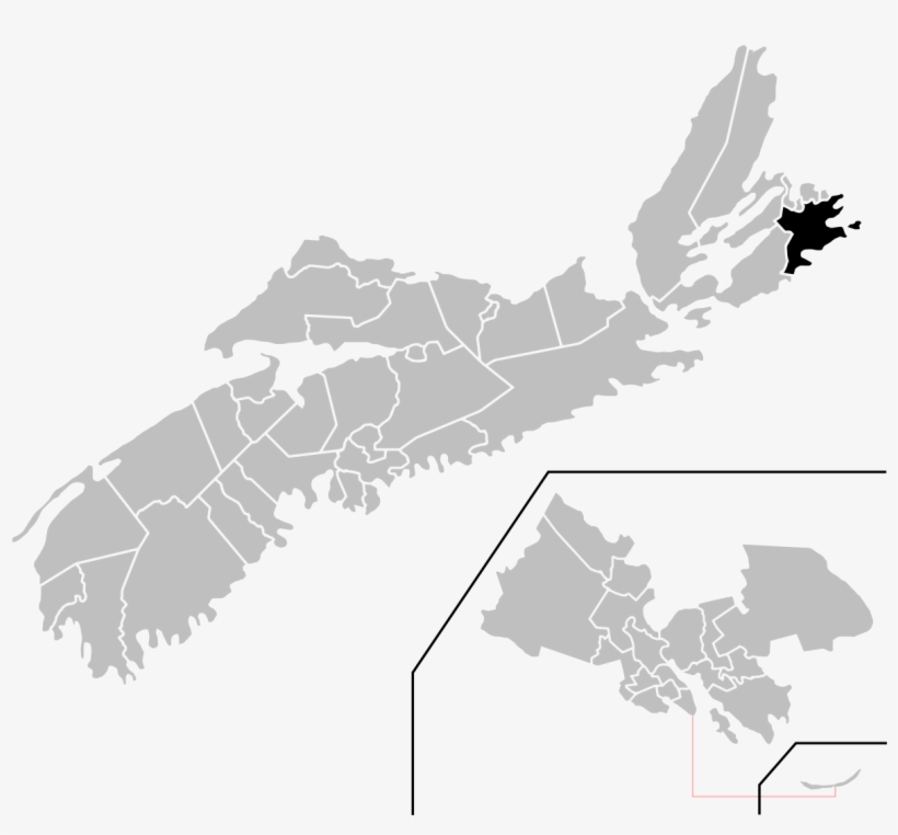 Nova Scotia Electoral Districts, transparent png download