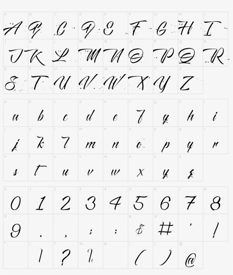 Font Characters - Number, transparent png download