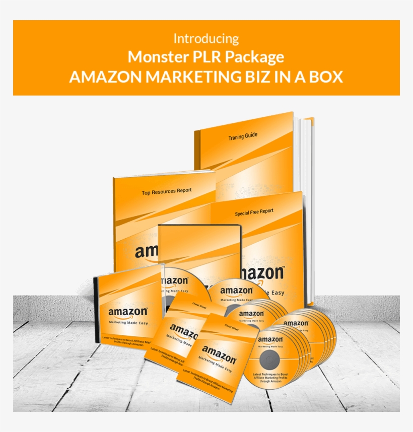 Amazon Marketing Biz In A Box Monster Plr - Marketing, transparent png download