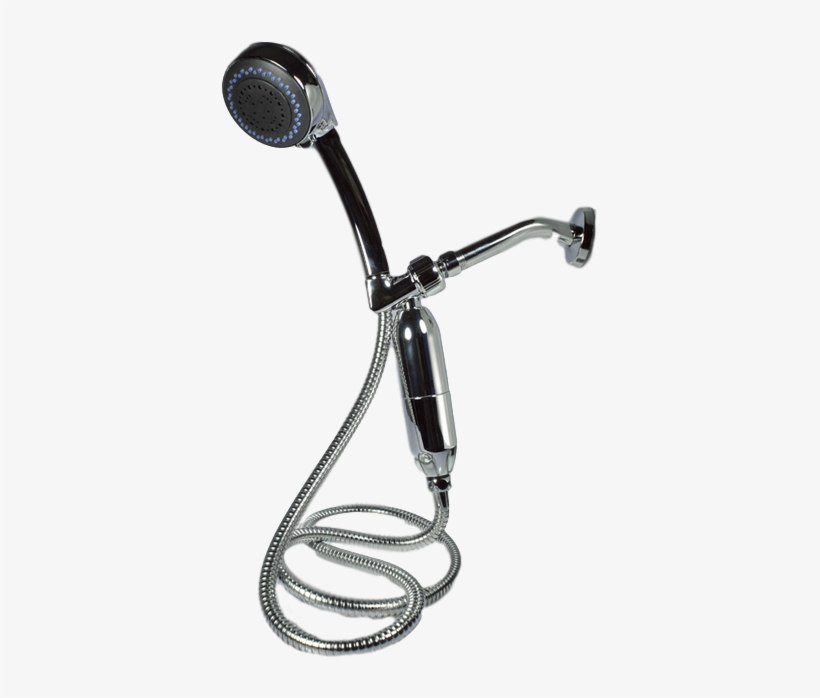 Hand Held Shower Head With Chlorine Filter Shower Filters PNG Image