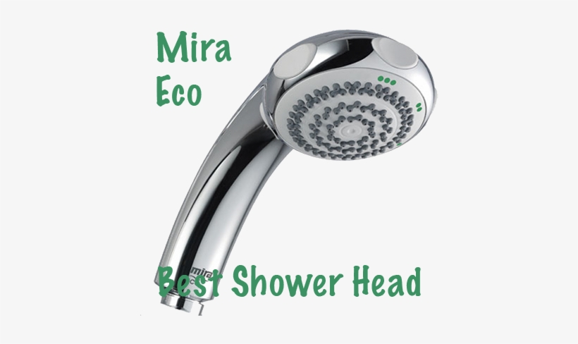 Best Shower Head - Mira Eco Shower Head Chrome, transparent png download