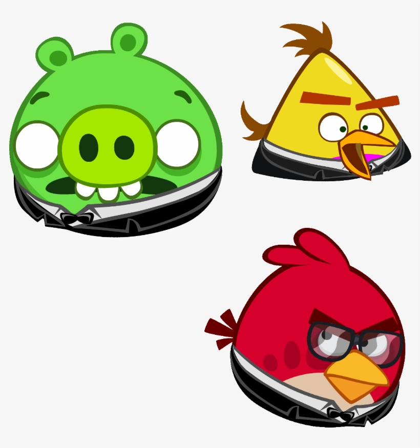 Cutouts - Angry Birds Adhesive Bandages, transparent png download