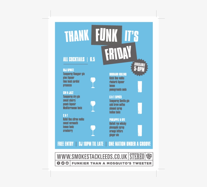 Now It Wouldn't Be Smokestack Without Music Involved, - Poster, transparent png download