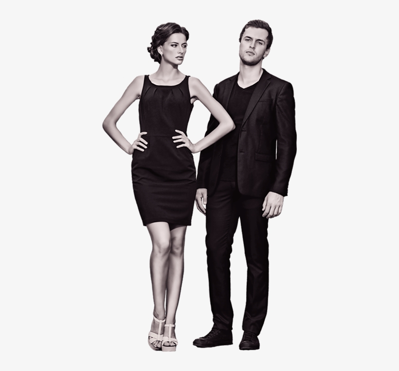 If You're On This Page, I Can Confidently Tell You - Man And Woman Models Png, transparent png download