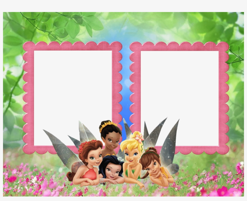 Moldura De Foto Hadas - Disney Tinker Bell Photo Album - Disney Fairy, transparent png download