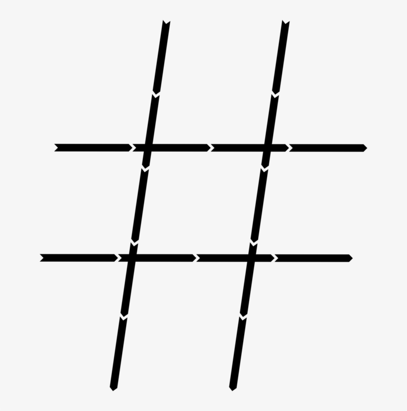 Hashtag Social Media Computer Icons Vk Facebook - Black-and-white, transparent png download
