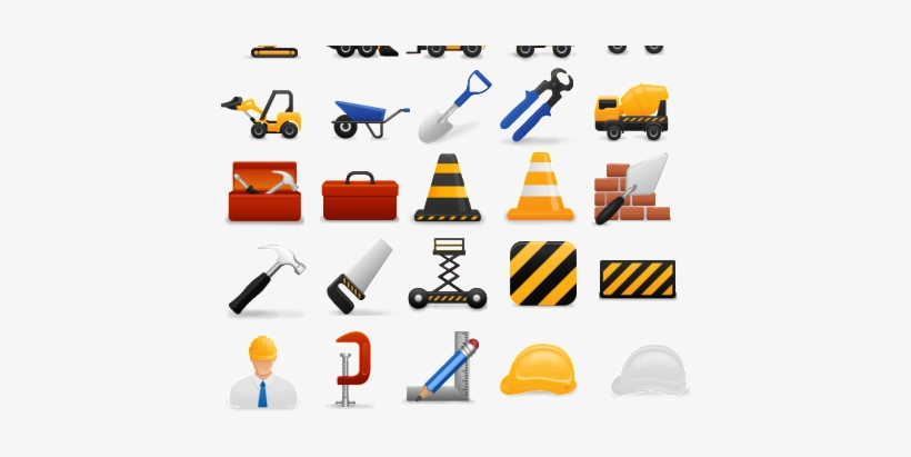 Construction Icons, transparent png download