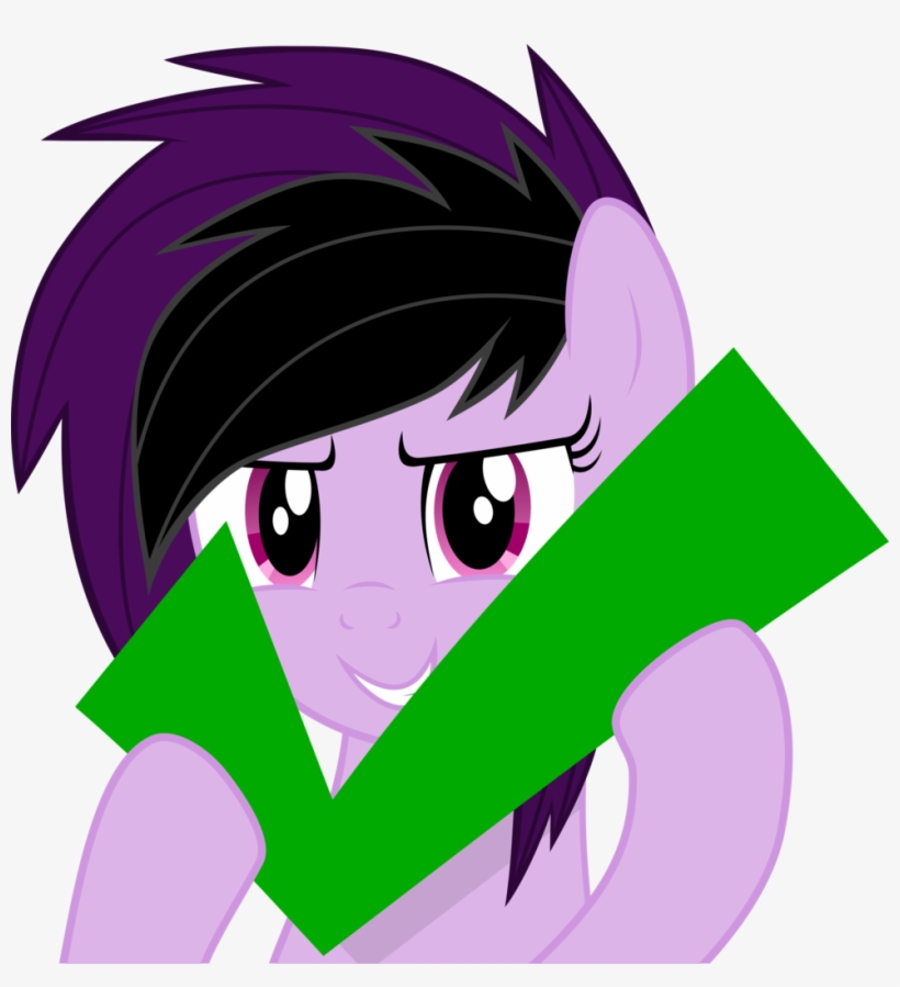 Shinypikachu25, Check Mark, Oc, Oc Only, Oc - Pinkie Pie, transparent png download