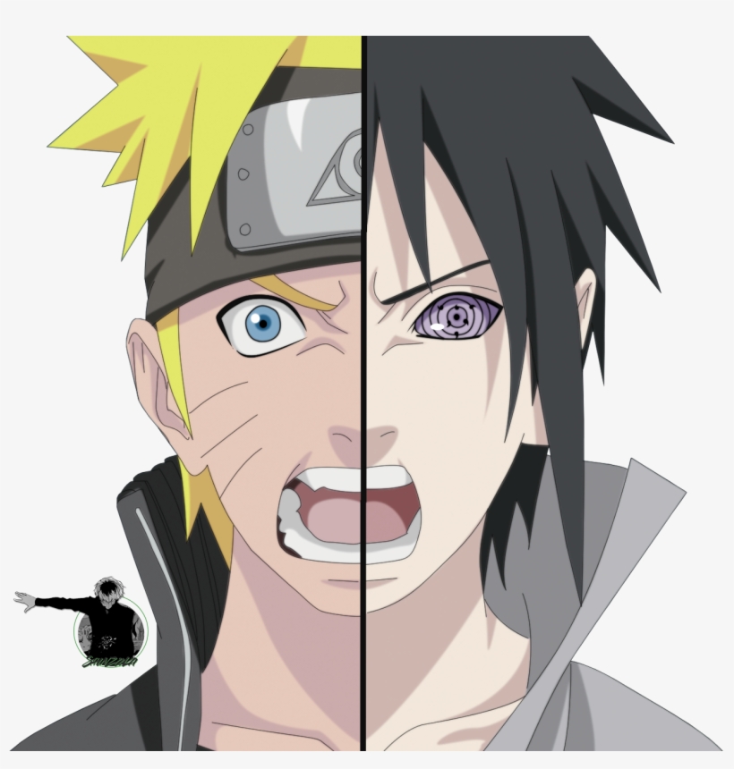 Naruto E Sasuke Render, transparent png download
