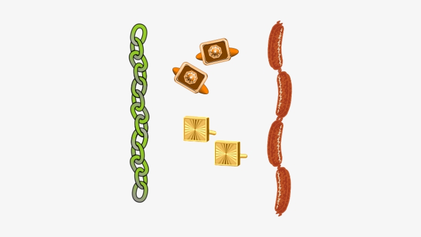 And As An Added Bonus, I've Got A Chain Link Fence - Sausage Link Clip ...