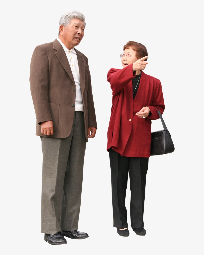 40 - Elderly People For Photoshop, transparent png download