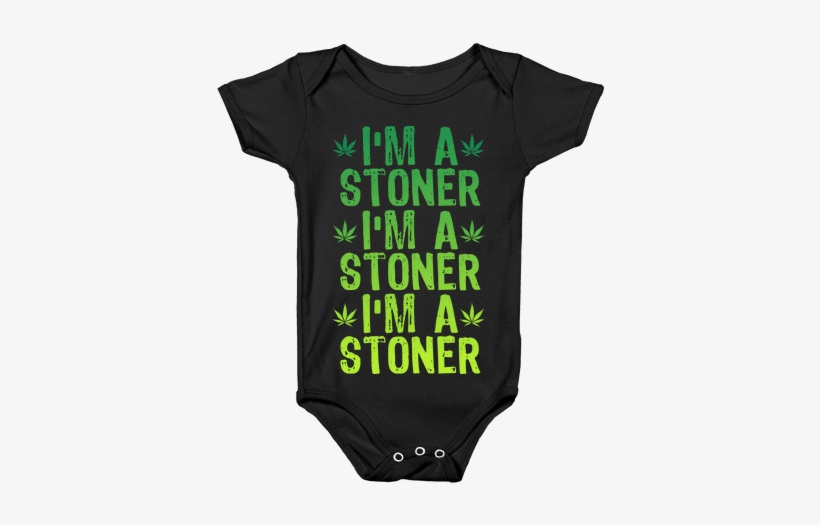 I'm A Stoner Baby Onesy - Onesie, transparent png download