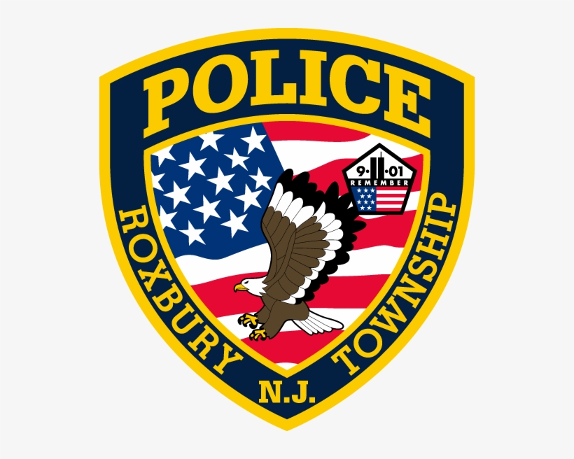 Roxbury Pd Uniform Patch 11 19 2012 Roxbury Police - Roxbury Township Police Badge, transparent png download