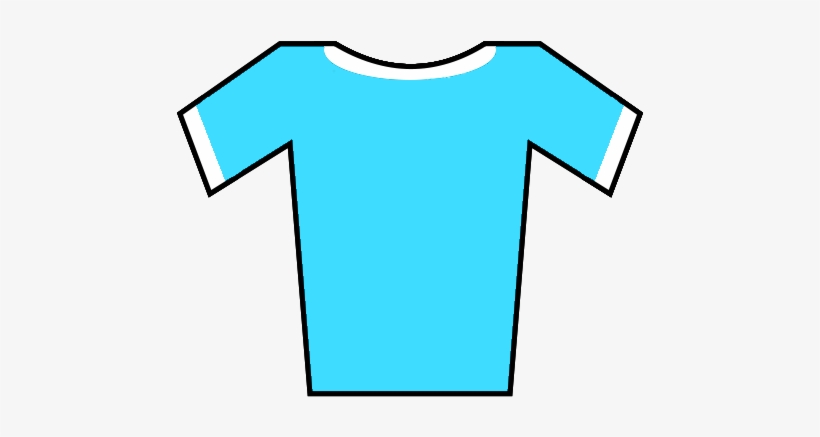 Soccer Jersey Sky-white - Cycling Jersey, transparent png download