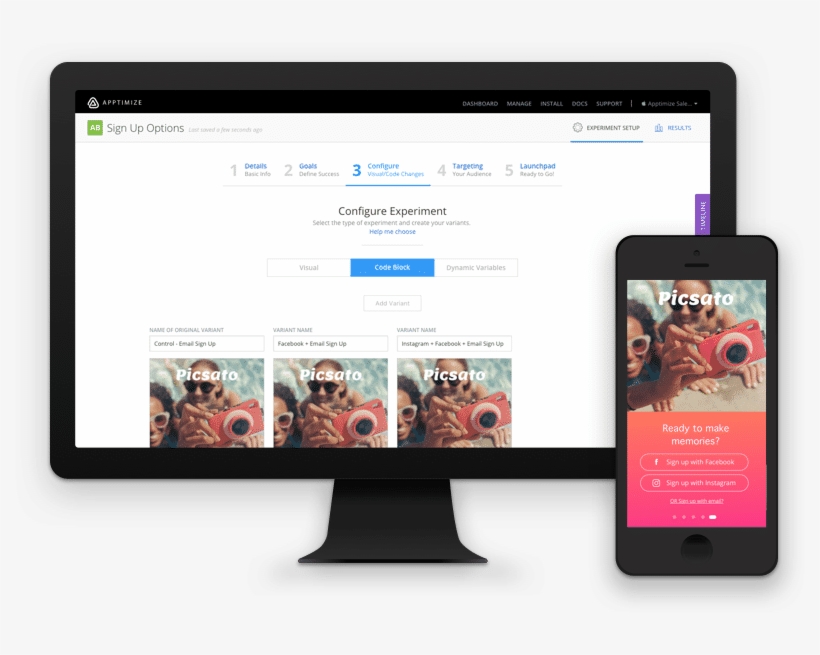 Programmatic Ab Testing Experiment Set Up - Website, transparent png download