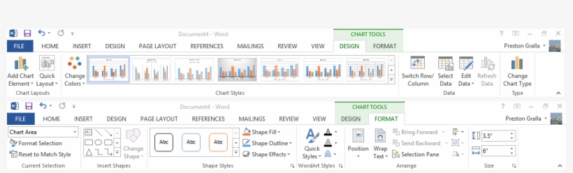 Word 2013 Cheat Sheet - Tools Format Tab Word 2016, transparent png download