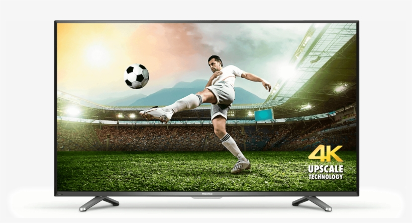 H8-soccer Copy - Hisense Tv 4k, transparent png download