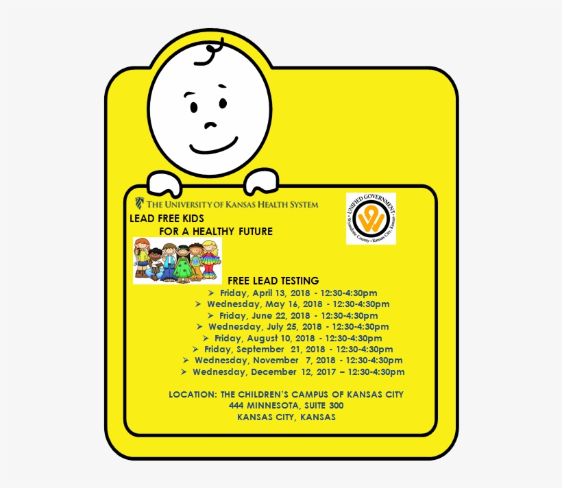 University Of Kansas Health System Lead Testing - Kansas, transparent png download