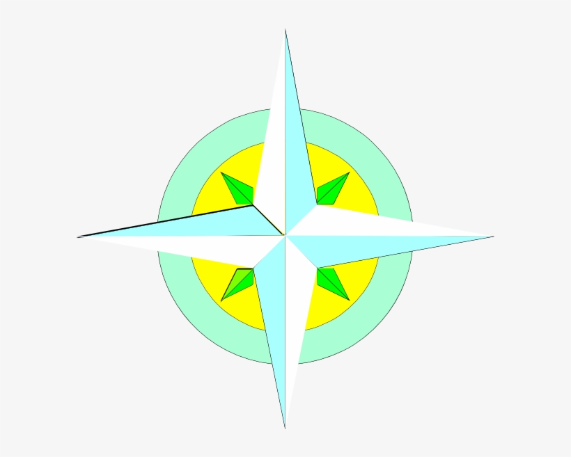 Compass Logo Clip Art At Clker - Clip Art, transparent png download