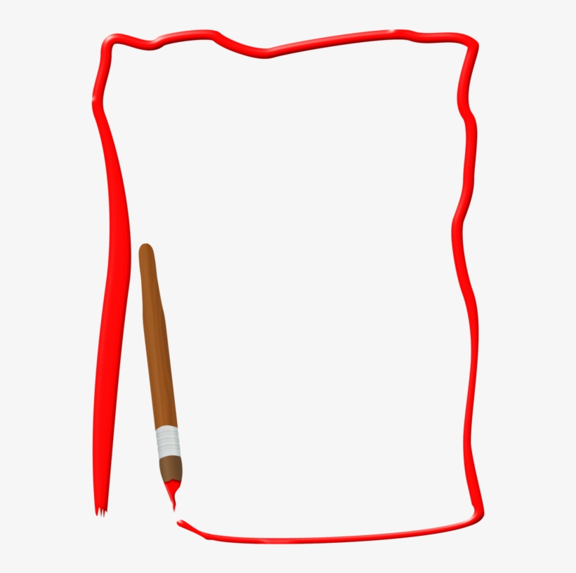 Borders And Frames Ready To Use Old Fashioned Frames - Page Borders Paint Brushes, transparent png download