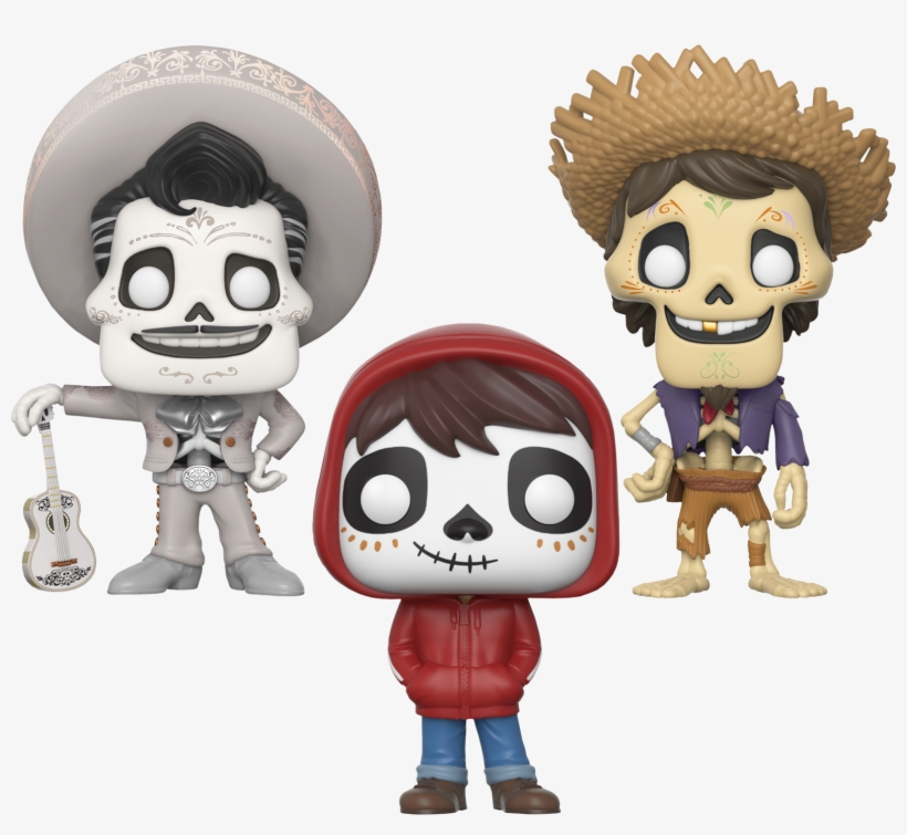 Land Of The Dead Funko Pop Vinyl Bundle - Funko Pop Coco Disney, transparent png download