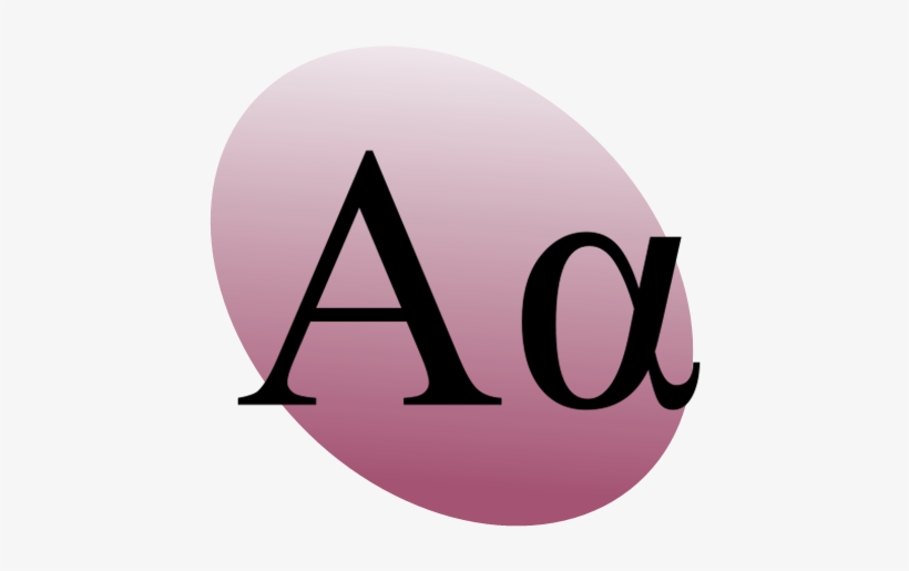 P Language Icon Redpurple - Alpha Greek Letter, transparent png download