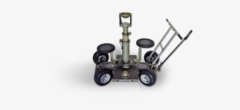Dolly - Quad Dolly Pneumatic Wheels, transparent png download