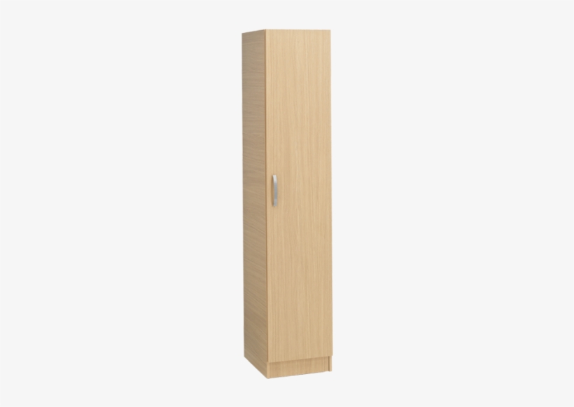 Budget One Door Wardrobe - Plank, transparent png download