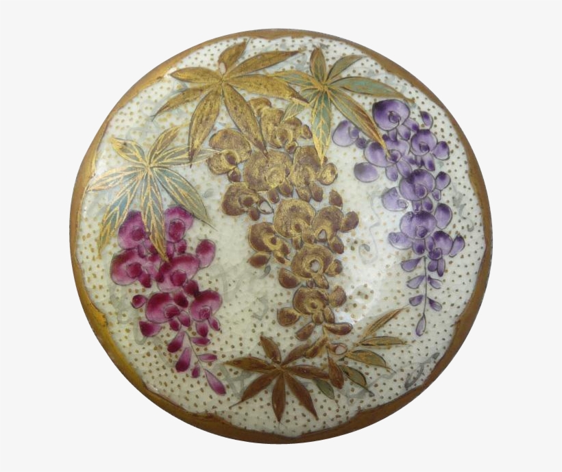 Exceptional Satsuma Large Wisteria Button - Circle, transparent png download