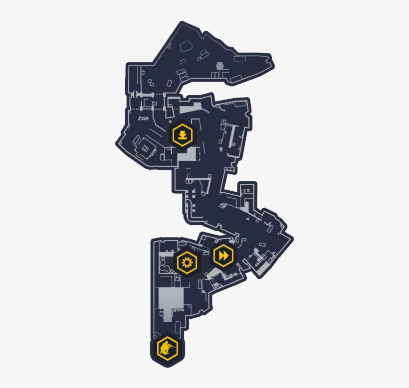 Map With Objectives - Chapel, transparent png download